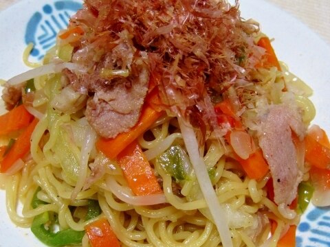 和風が美味い！めんつゆ焼きそば